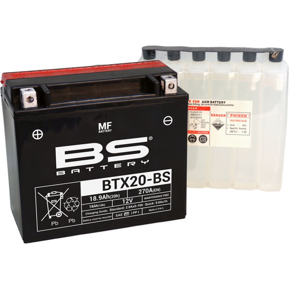 BS Battery BTX20-BS