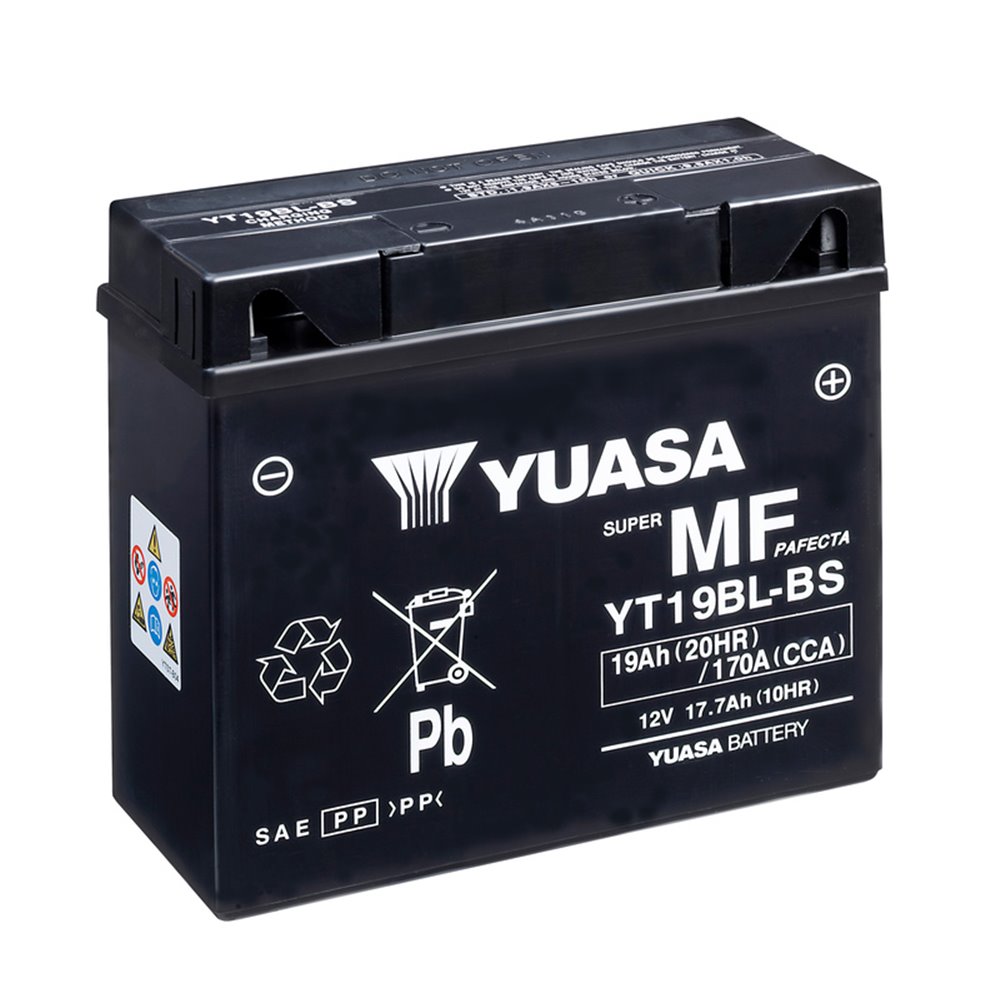 Yuasa Batteri,YT19BL-BS (cp) inkl syrapack