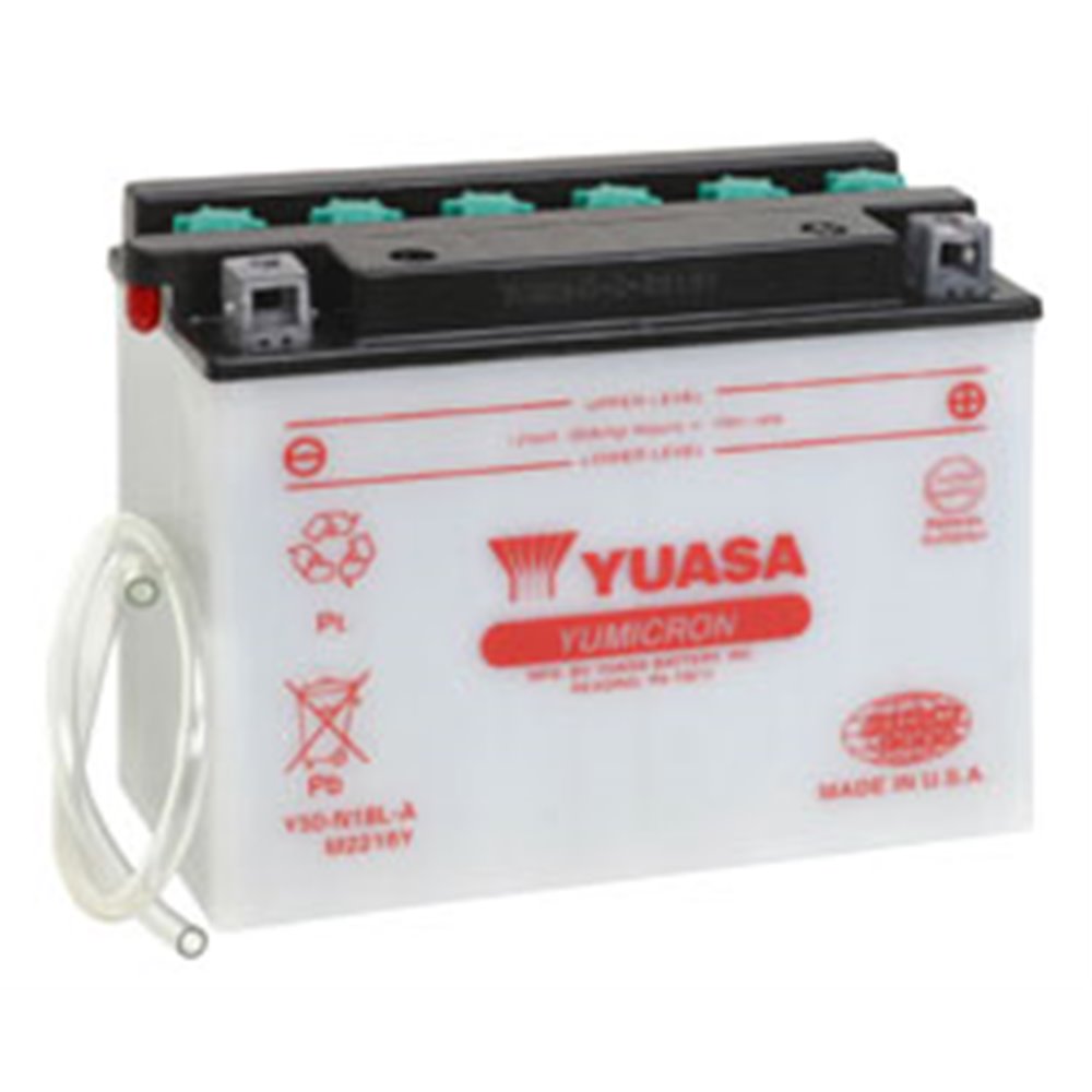 Yuasa Batteri Y50-N18L-A (cp) inkl syrapack