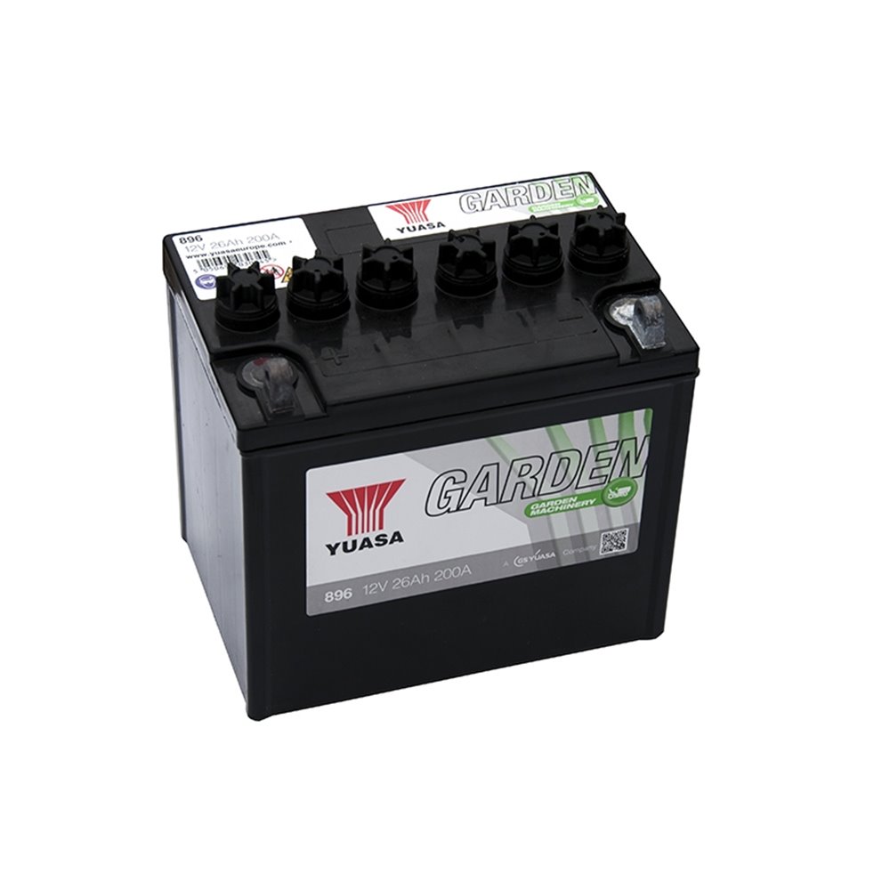 Yuasa Batteri 896 12V 26AH Garden