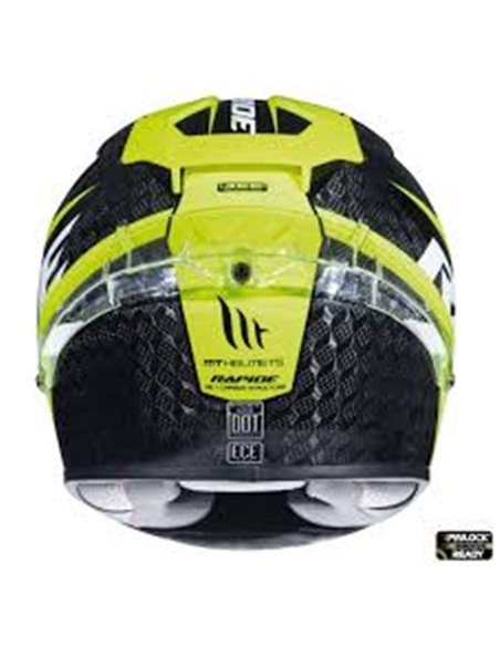 MT Rapide Pro Carbon Kid Fluo Integral Mc Hjälm