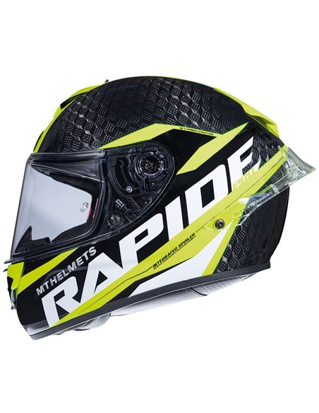 MT Rapide Pro Carbon Kid Fluo Integral Mc Hjälm