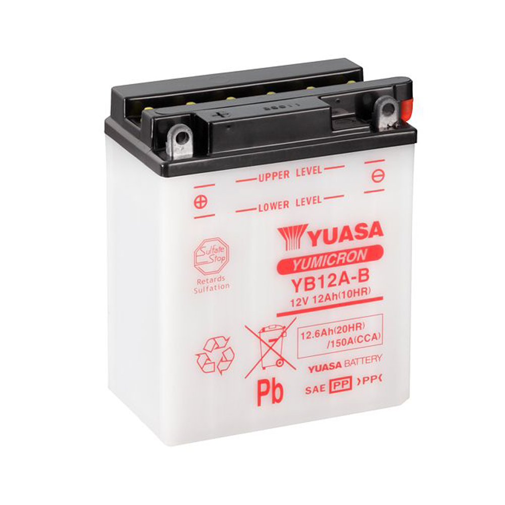 YUASA Batterier YB12A-B