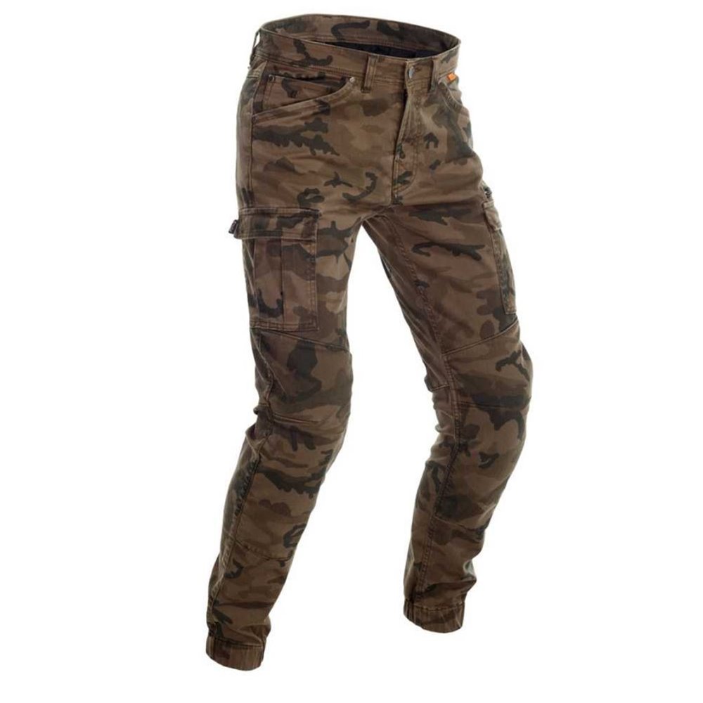 Richa Apache Mc Kevlarjeans Cargo Dam Camo Lång