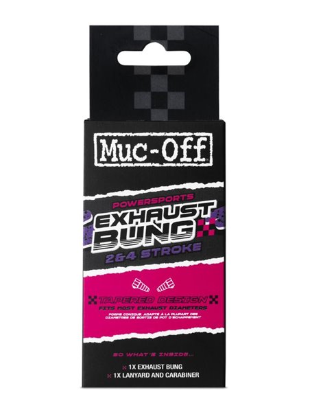 Muc-Off Motorcycle Exhaust Bung