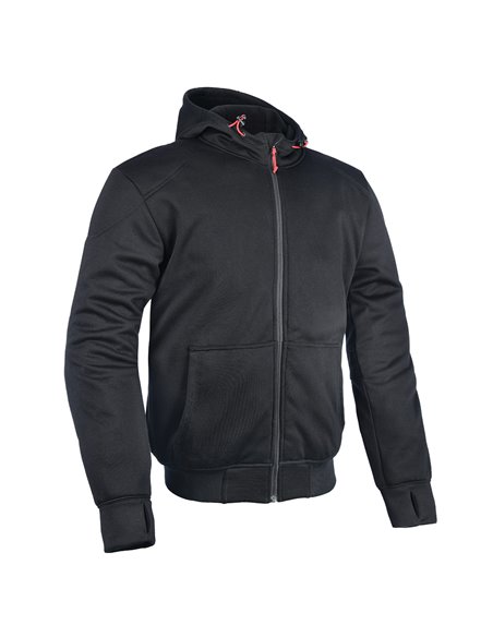 Oxford Hoodie Super Strong CE Svart