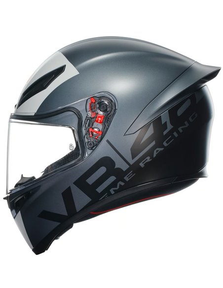 AGV Mc Hjälm K1 S Limit 46 Black/Grey