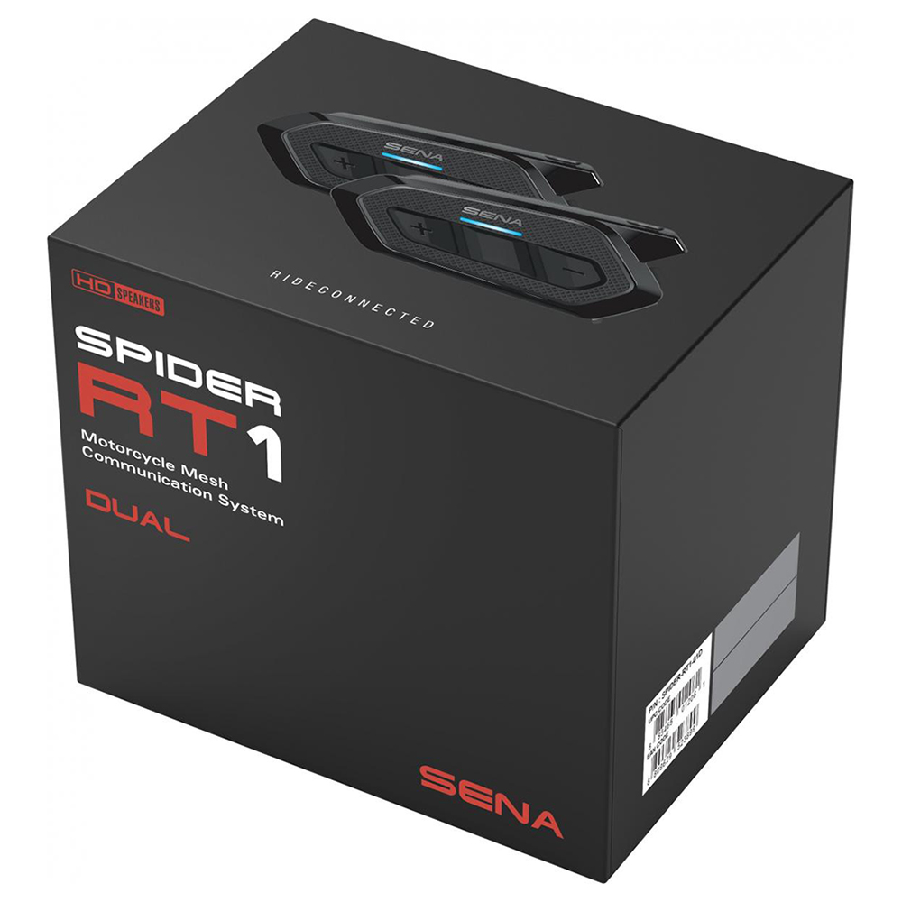 Sena Spider Rt1 Low Profile Duokit