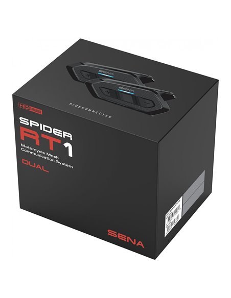 Sena Spider Rt1 Low Profile Duokit