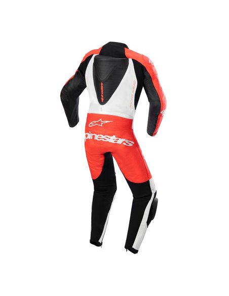 Alpinestars Skinnställ Junior 1PCS GP Plus Svart/Vit/Fluo Röd 130