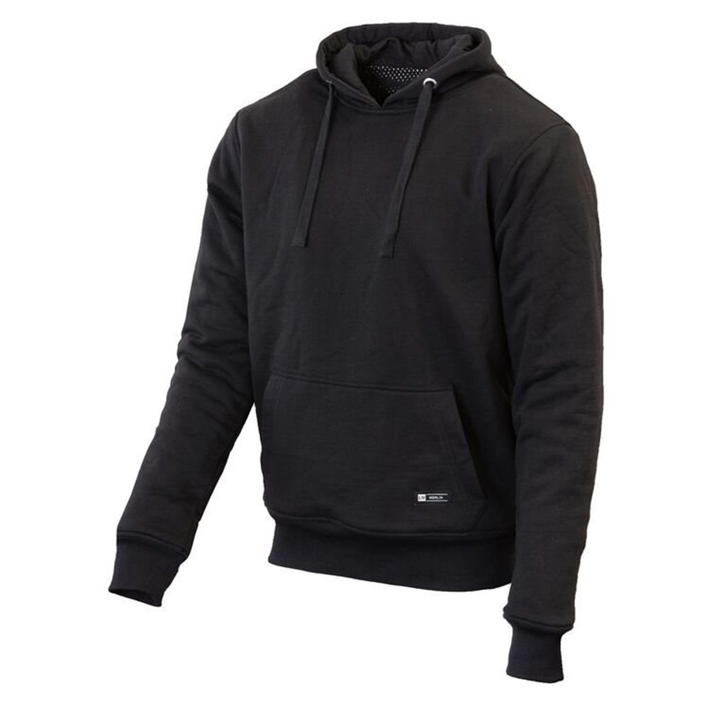 MERLIN Mc Hoodie XANDER KEVLAR SVART