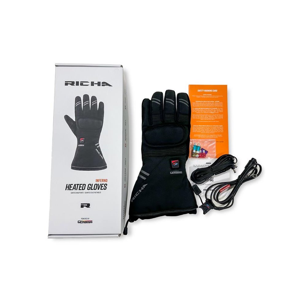 Richa Mc Handske Inferno 12V Heated Gloves Pack