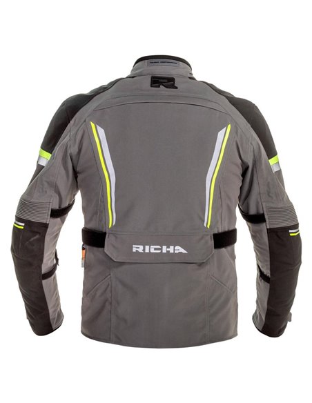 Richa Mc Jacka Infinity Pro 2 Titanium/Fluo Yellow