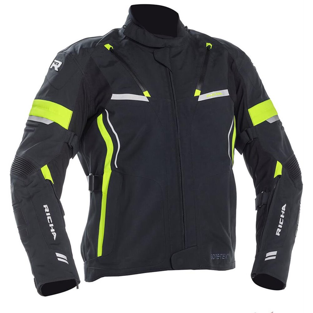 Richa Arc Gore-Tex Mc Jacka Svart/Gul Herr