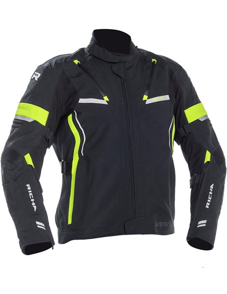 Richa Arc Gore-Tex Mc Jacka Svart/Gul Herr