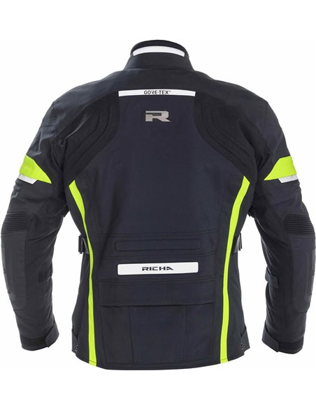 Richa Arc Gore-Tex Mc Jacka Svart/Gul Herr