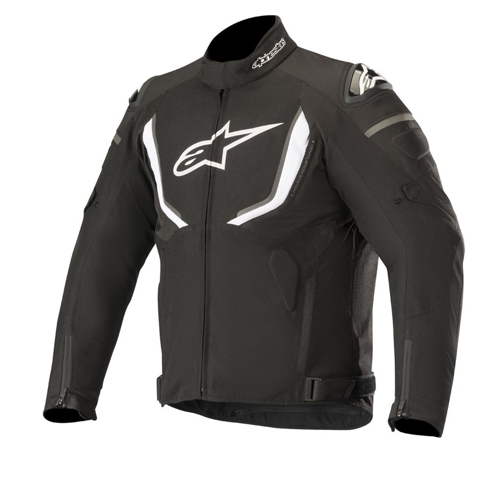 Alpinestars Mc Jacka T-Gp R V2 Drystar Svart/Vit