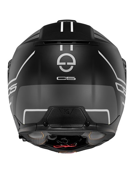 Schuberth C5 öppningsbar Mc hjälm Master Gul