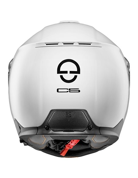 Schuberth C5 öppningsbar Mc hjälm Vit