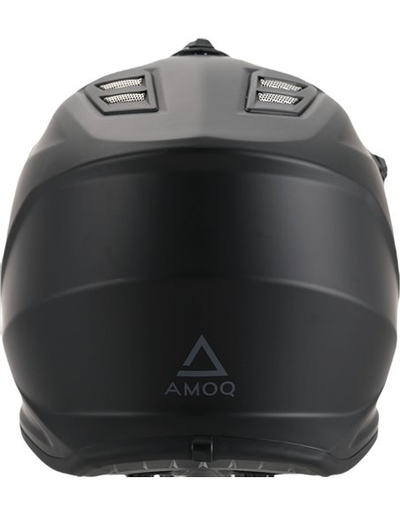 AMOQ Meteor V2 JNR MX hjälm Blackout YS 