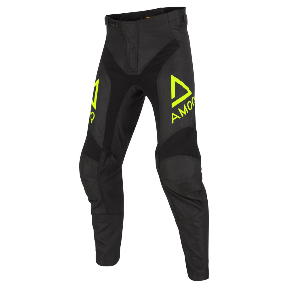 AMOQ Ascent V2 Crosskoterbyxor Svart-HiVis 