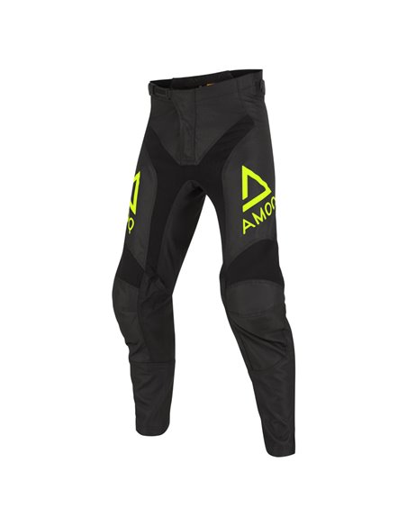 AMOQ Ascent V2 Crosskoterbyxor Svart-HiVis 