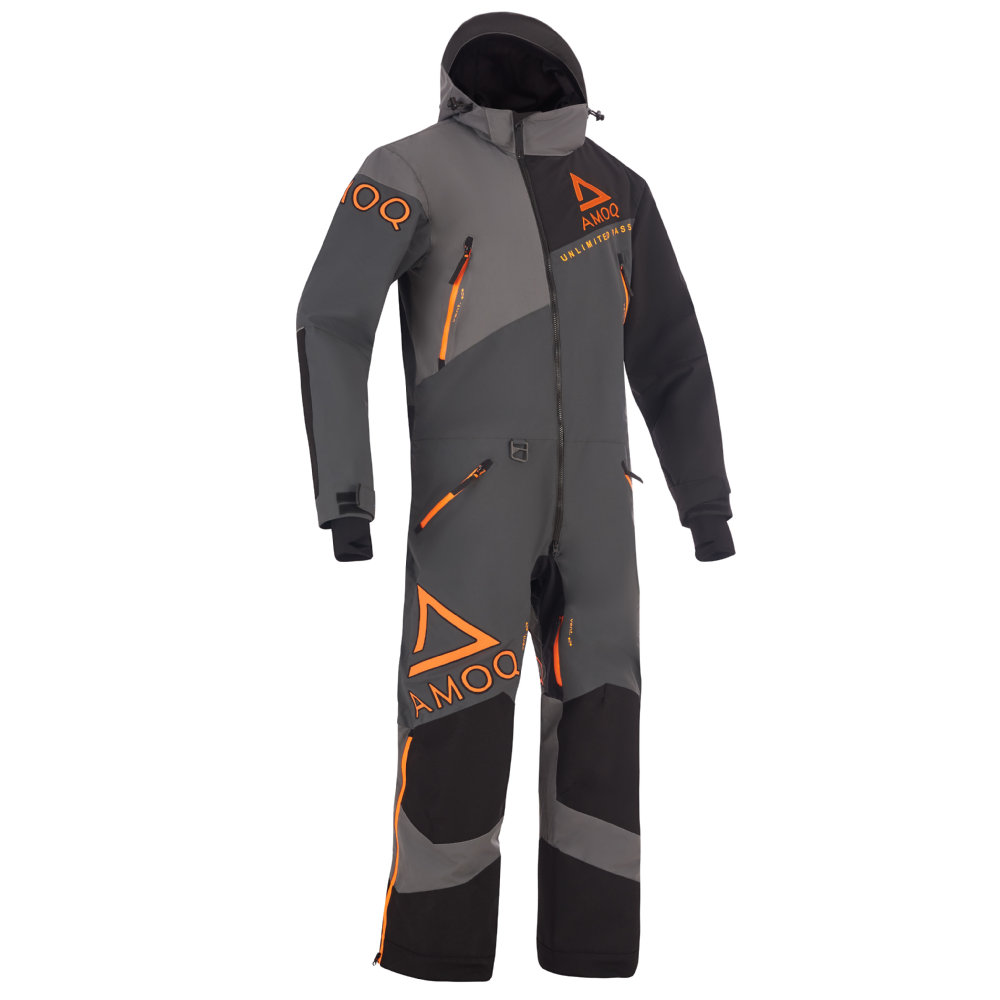 AMOQ Eclipse V2 Skoteroverall 20K Grå/Orange 