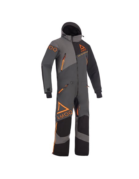 AMOQ Eclipse V2 Skoteroverall 20K Grå/Orange 