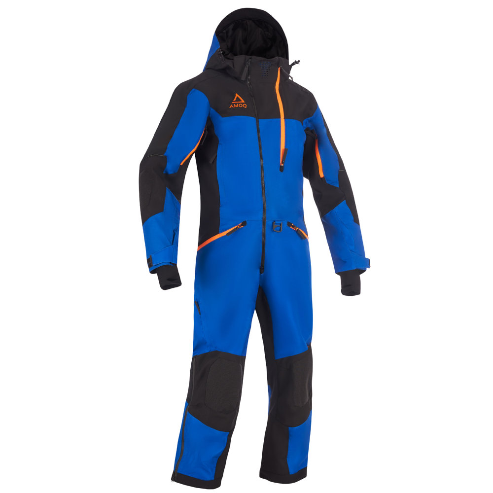 AMOQ Rocket V2 Skoteroverall 30K Blå/Svart/Orange 