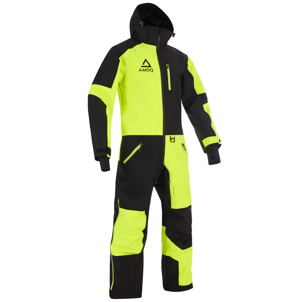 AMOQ Void V2 Skoteroverall Fodrad Svart/Hivis 