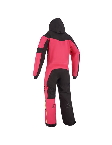 AMOQ Void V2 Dam Skoteroverall Svart/Rosa/Hivis 