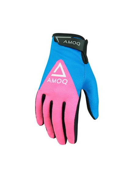 AMOQ Ascent V2 Crosshandskar Ljusblå-Rosa 