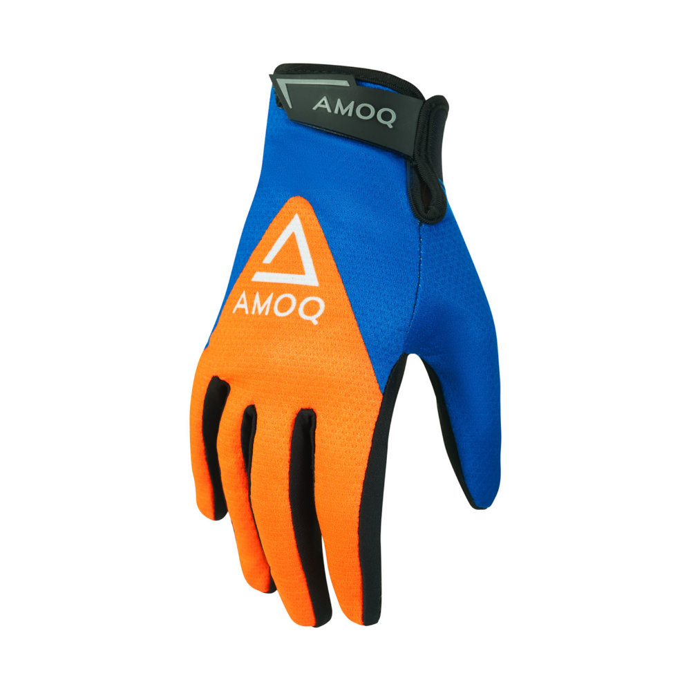 AMOQ Ascent V2 Crosshandskar Blå-Orange 