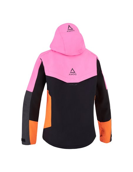 Amoq Aspect Jacka Dam Rosa/Svart/Orange 