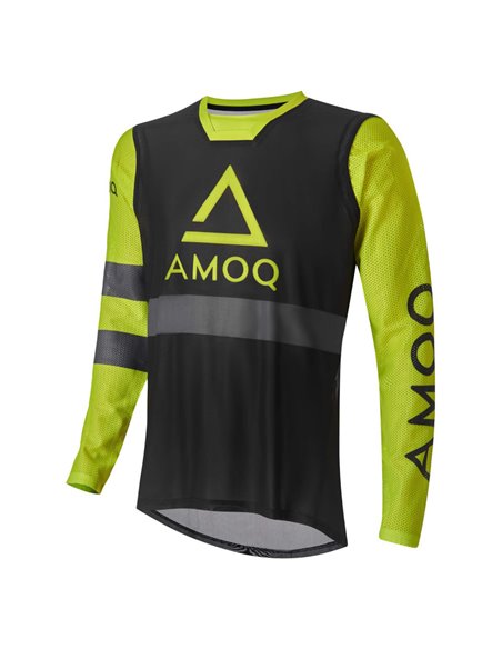 Amoq Airline Mesh Crosströja Svart/Hivis 