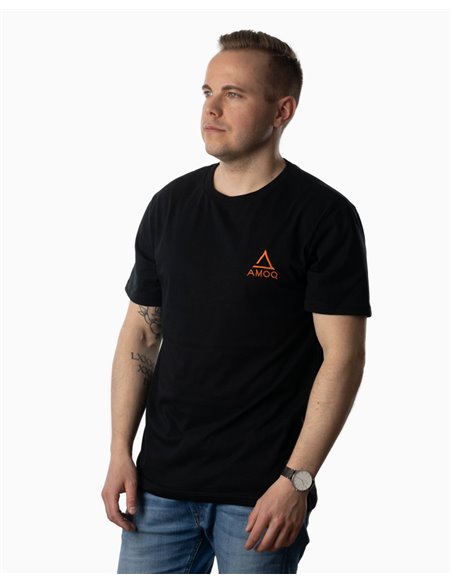 Amoq Original T-Shirt Svart/Orange 