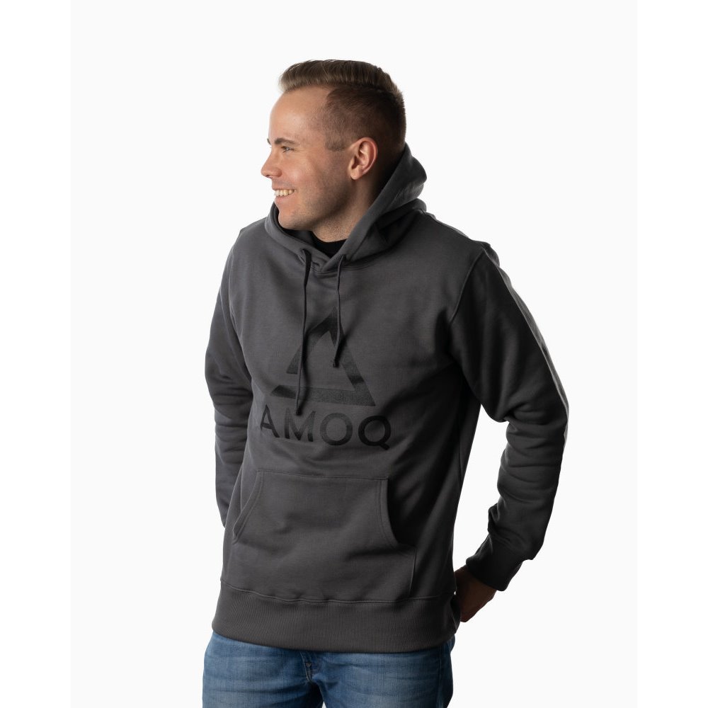 Amoq Original Hoodie Mörkgrå 