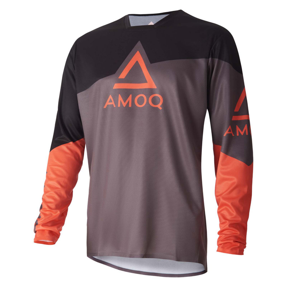 Amoq Ascent Strive Crosströja Svart/Orange 