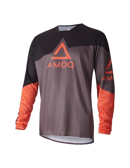 Amoq Ascent Strive Crosströja Svart/Orange 