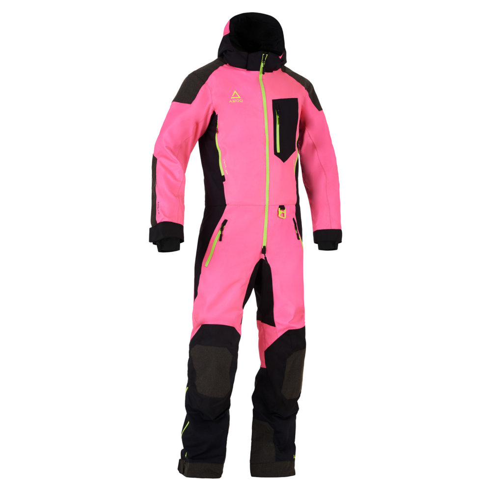 Amoq Eclipse Dam Overall Rosa/Svart/Hivis 