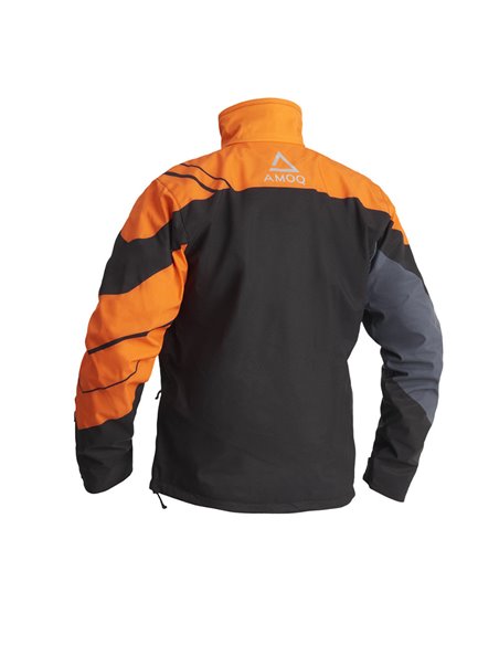 AMOQ Snowcross Skoterjacka Svart/Orange