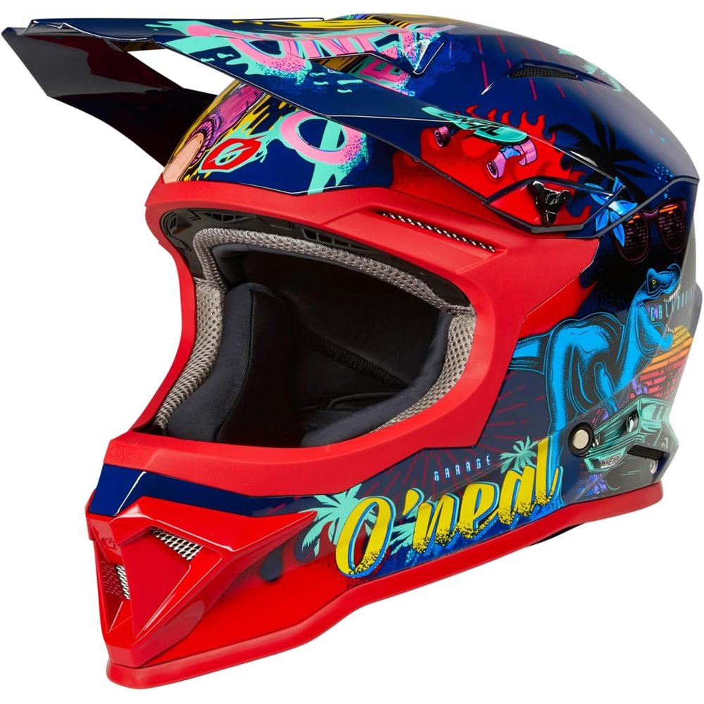 O'Neal 1SRS Youth Helmet Rex V.24 Multi Large