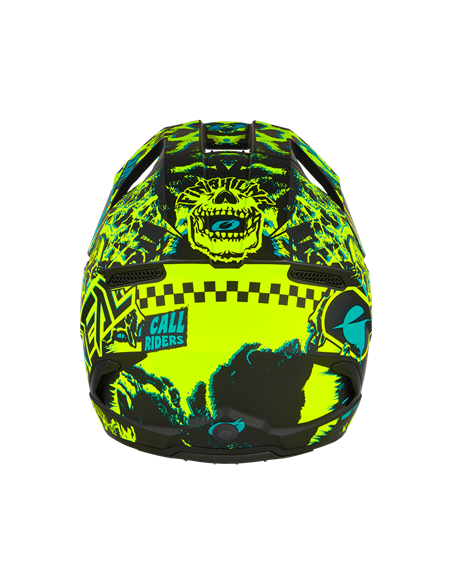 O'Neal Crosshjälm 3SRS ASSAULT v24 black/neon yellow