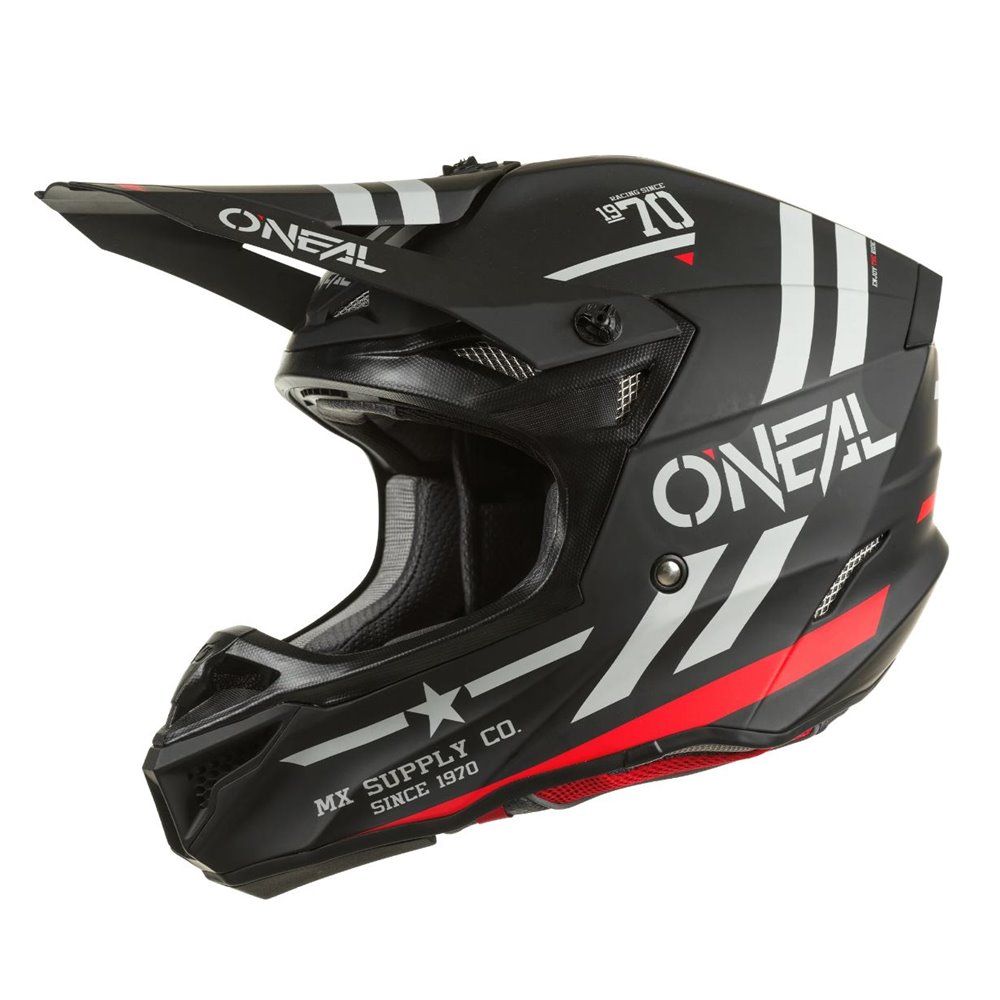 O'Neal Crosshjälm 5SRS Helmet SQUADRON black/gray