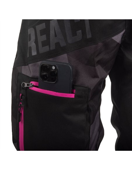 React Dunder V3 2025  Dam Svart/Rosa/Camo