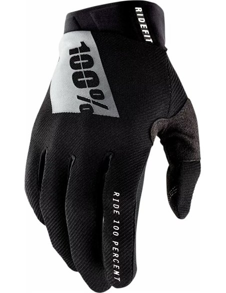 100% Handske Motocross GLOVE RIDEFIT BK