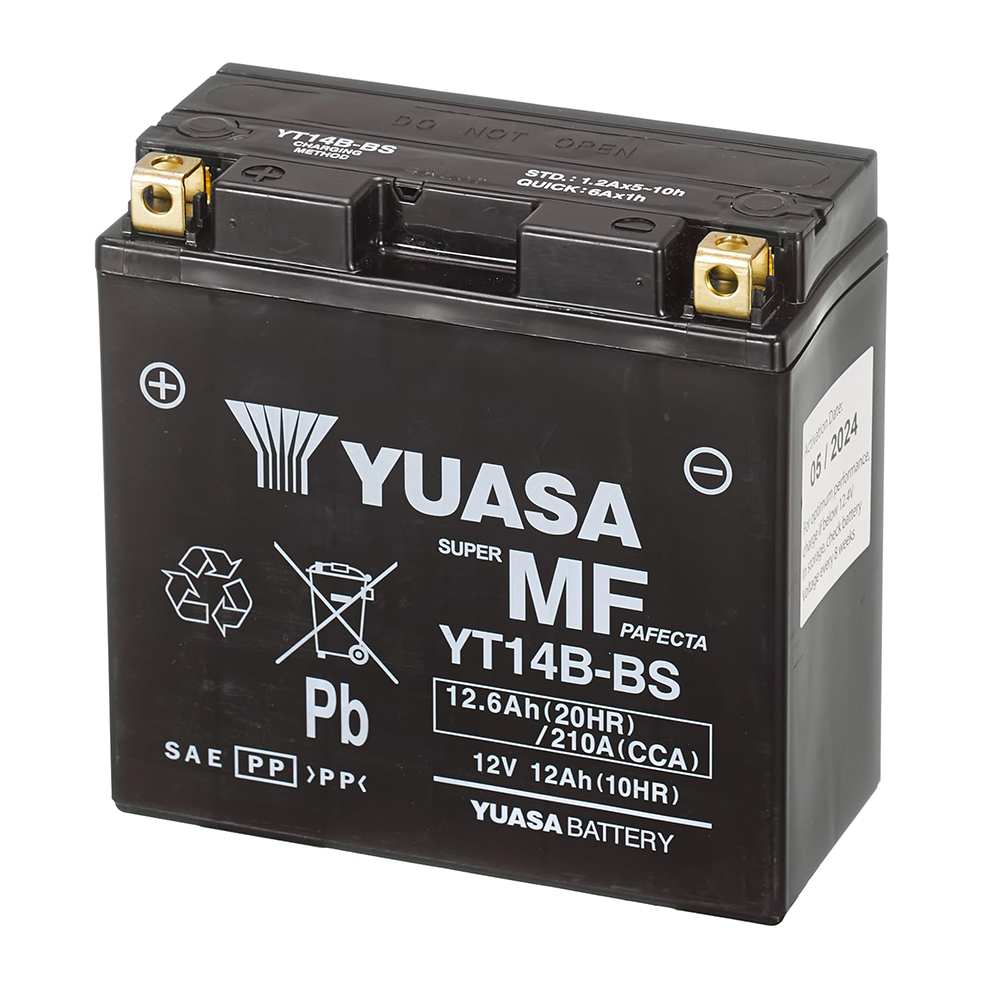 Yuasa Batteri YT14B-4/YT14B-BS