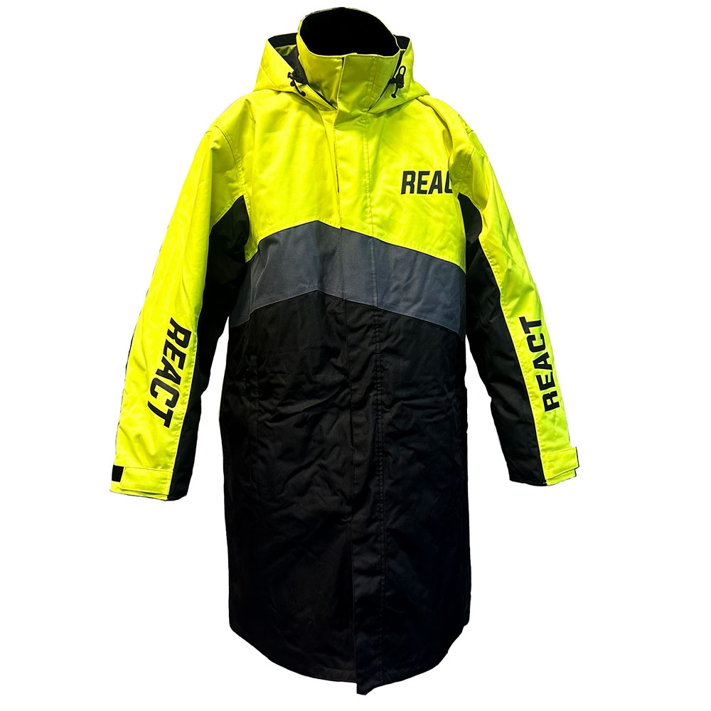 React Warm Up Coat - Depårock - 2025 Svart/Gul