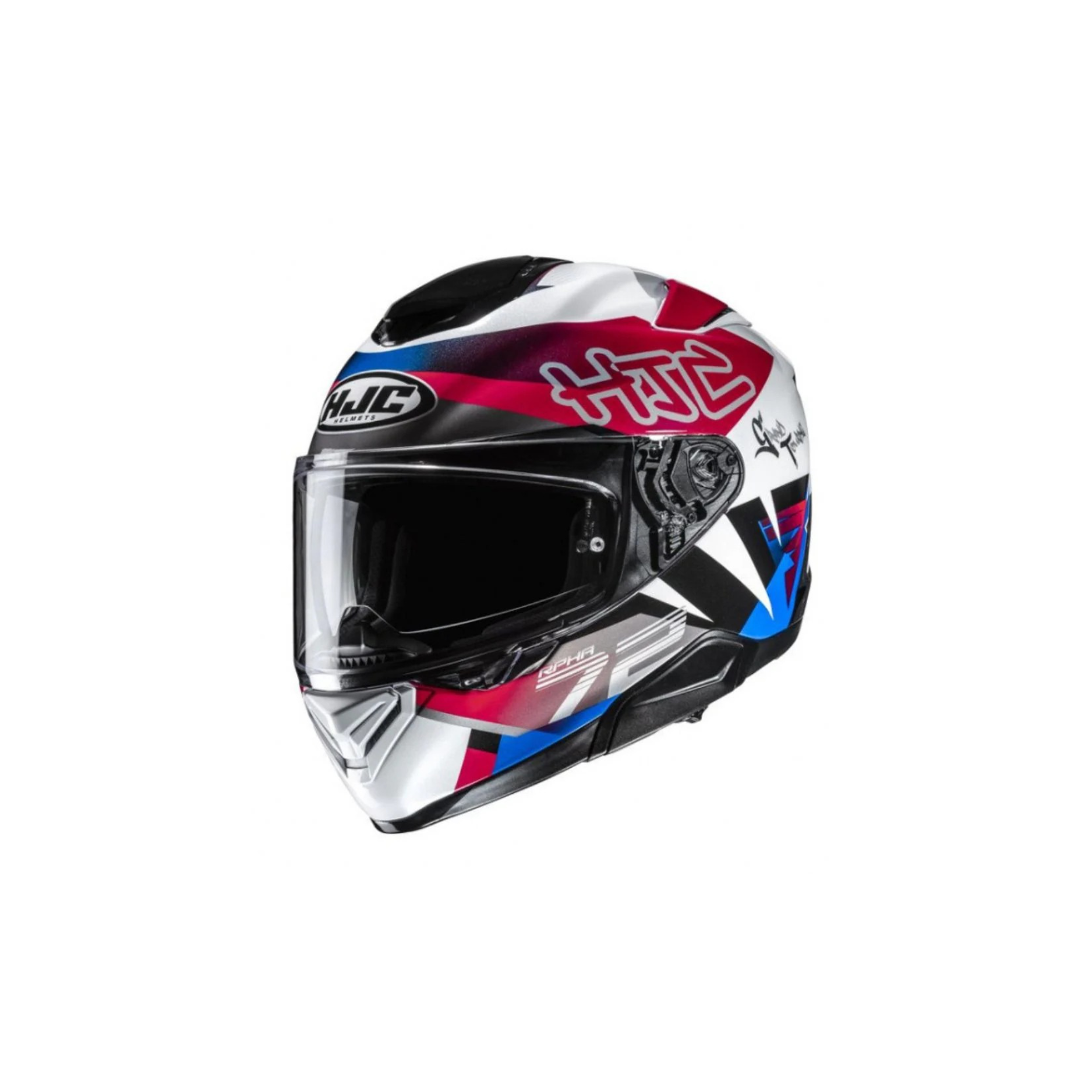 HJC Helmet RPHA 72 Goldy Röd/Vit MC21