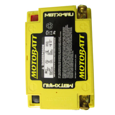 Motobatt MBTX14AU Underhållsfritt Mc Battteri